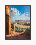 Ouarzazate – Valley of the Kasbahs framed canvas print, product packshot