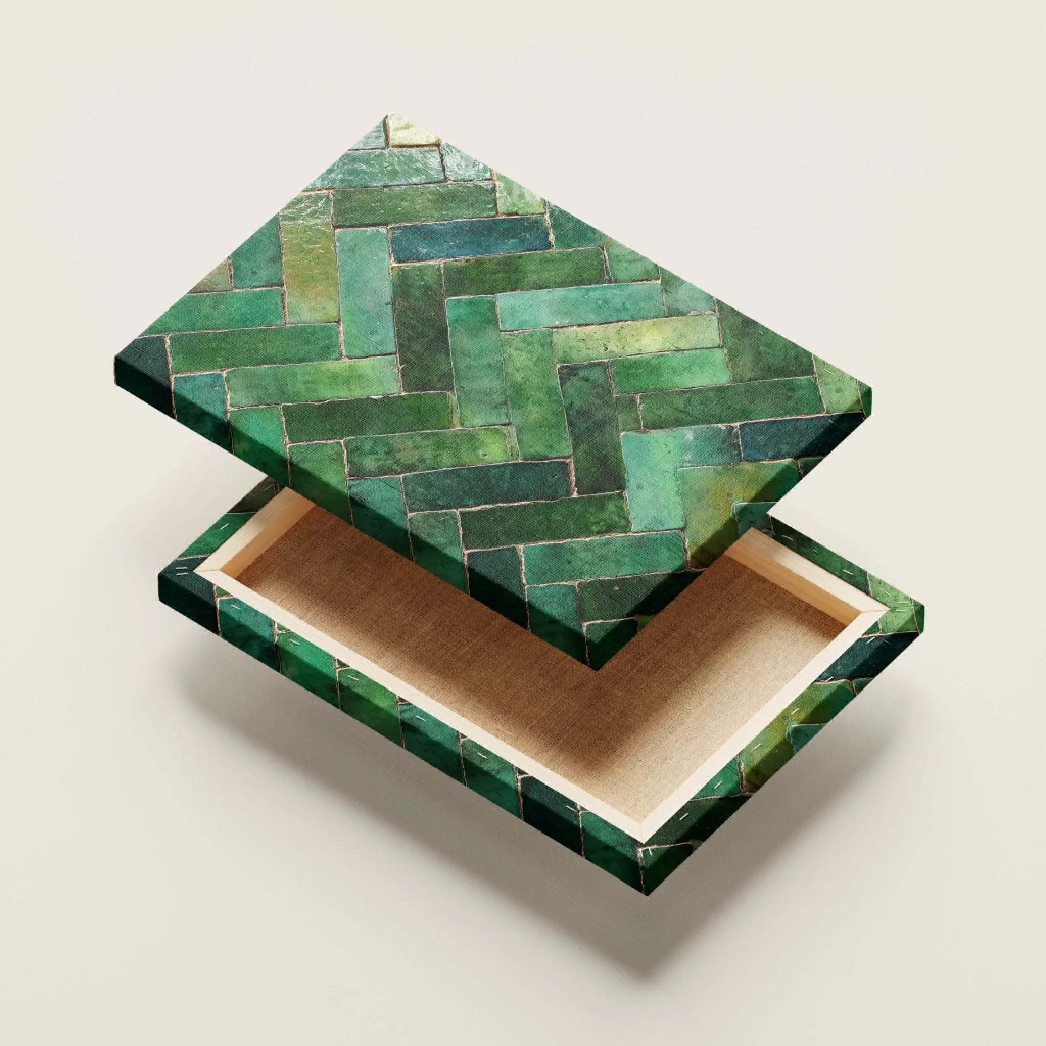 High-resolution visual of the Moroccan Zellige wall art, shown either in a stylish interior setting or as a detailed product mockup.