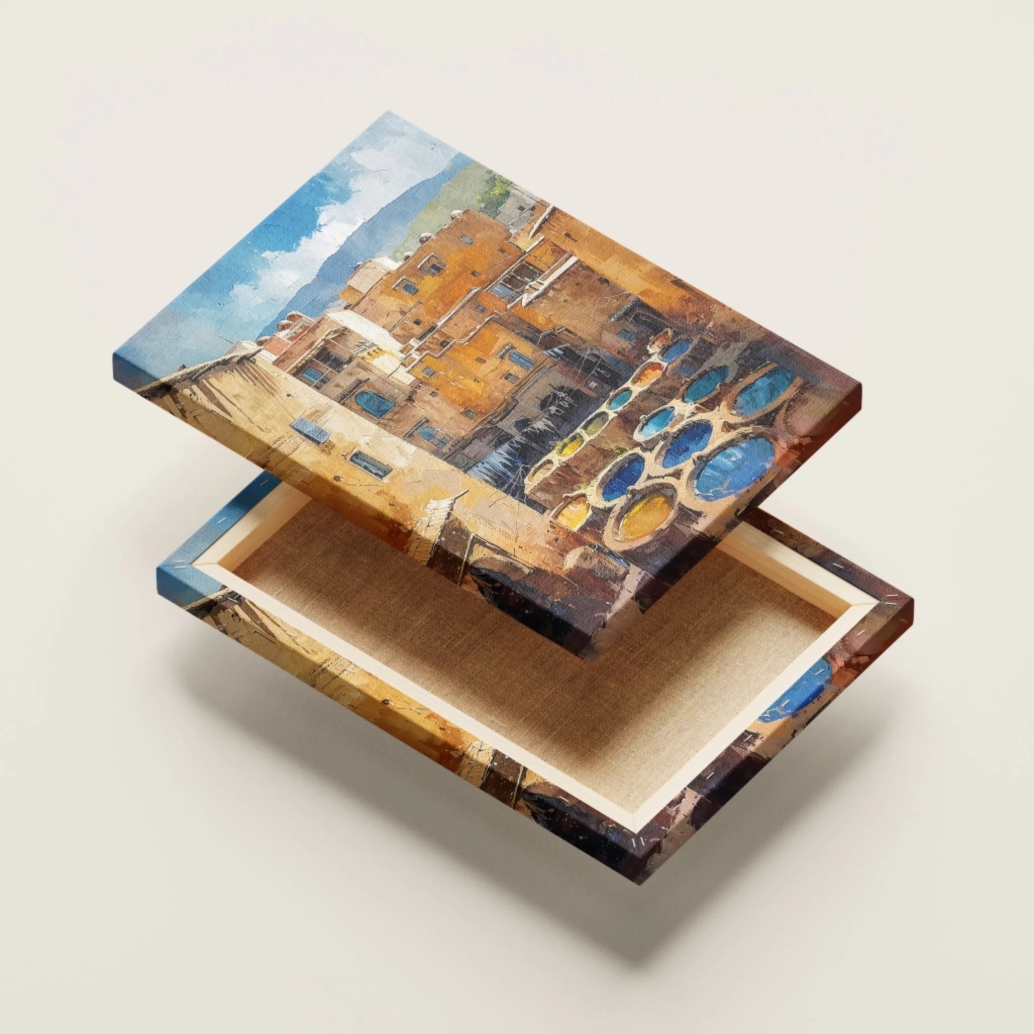 High-resolution visual of the Fes wall art, shown either in a stylish interior setting or as a detailed product mockup.