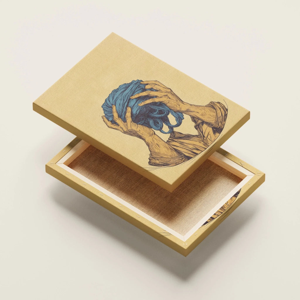 High-resolution visual of the Jma3 rask – Get Your Head Straight wall art, shown either in a stylish interior setting or as a detailed product mockup.