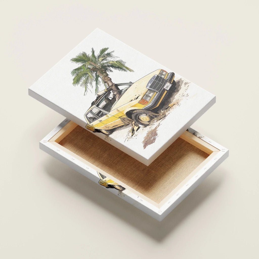 High-resolution visual of the Lizreb t3tal – Too Fast, Too Late wall art, shown either in a stylish interior setting or as a detailed product mockup.