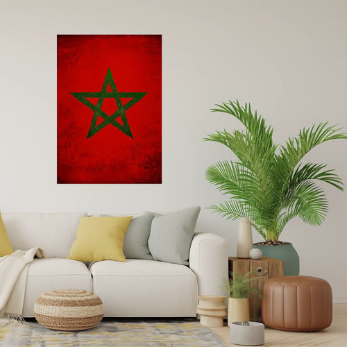 High-resolution visual of the Classic flags wall art, shown either in a stylish interior setting or as a detailed product mockup.