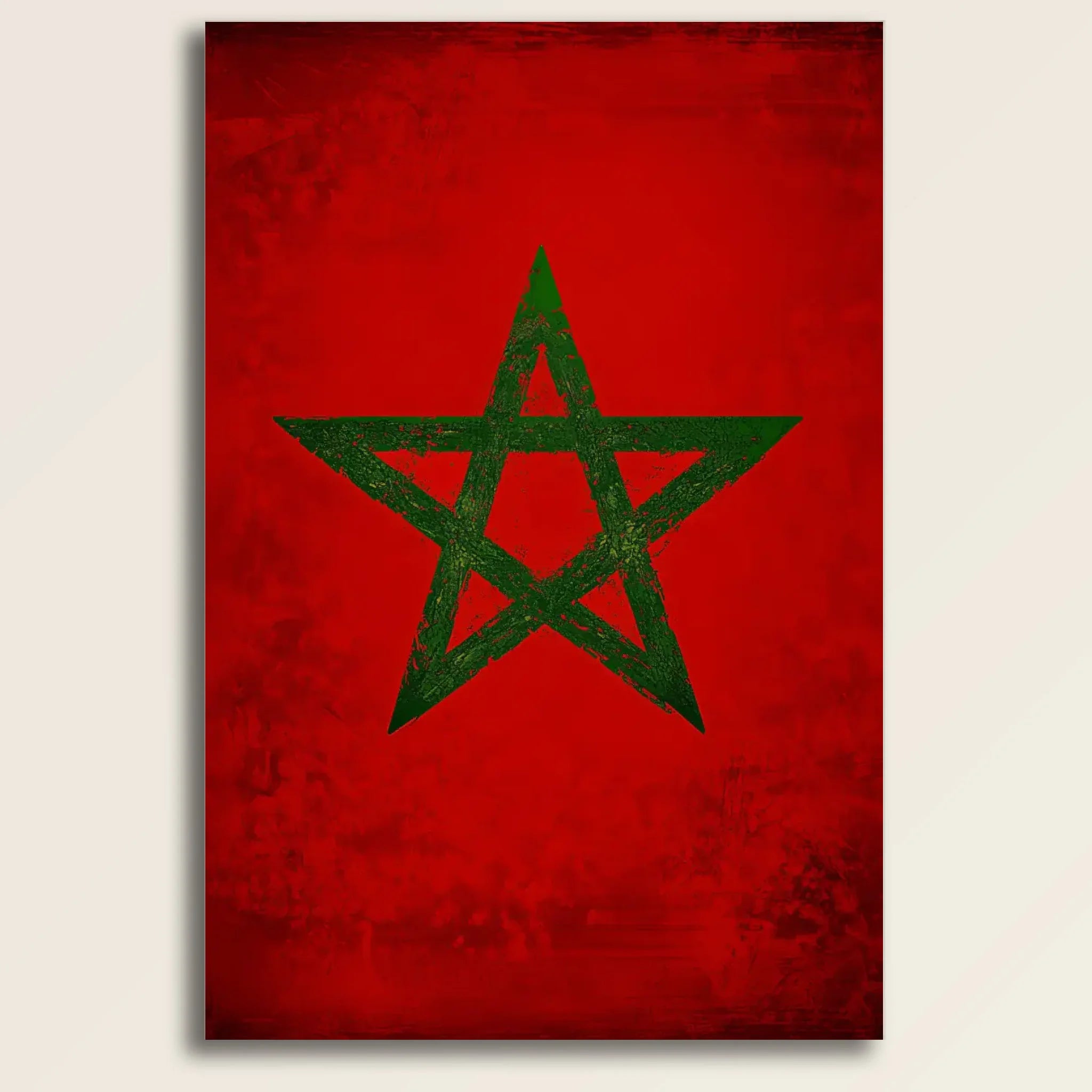 High-resolution visual of the Classic flags wall art, shown either in a stylish interior setting or as a detailed product mockup.