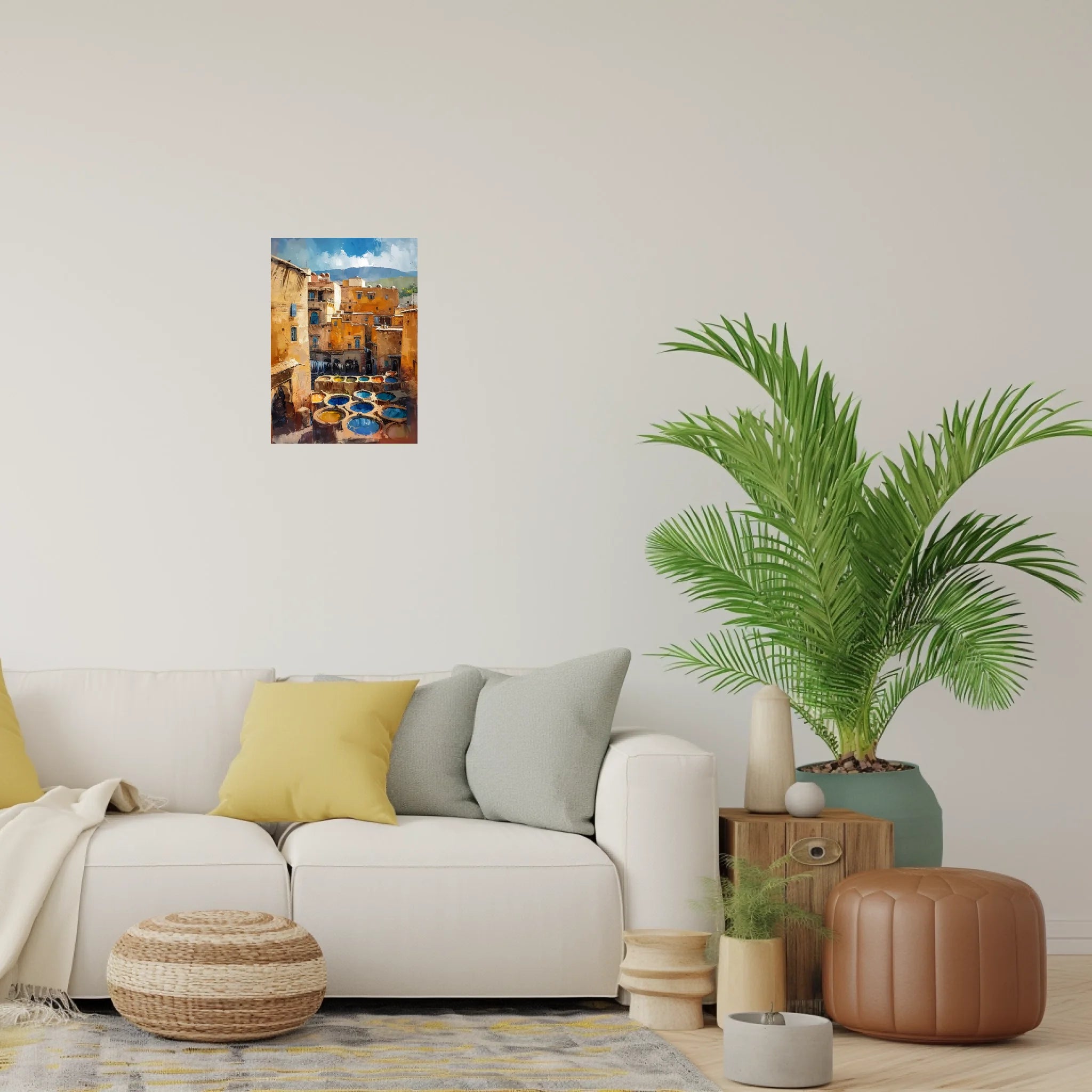 High-resolution visual of the Fes wall art, shown either in a stylish interior setting or as a detailed product mockup.