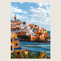 High-resolution visual of the Rabat wall art, shown either in a stylish interior setting or as a detailed product mockup.