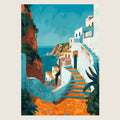 High-resolution visual of the Tanger wall art, shown either in a stylish interior setting or as a detailed product mockup.