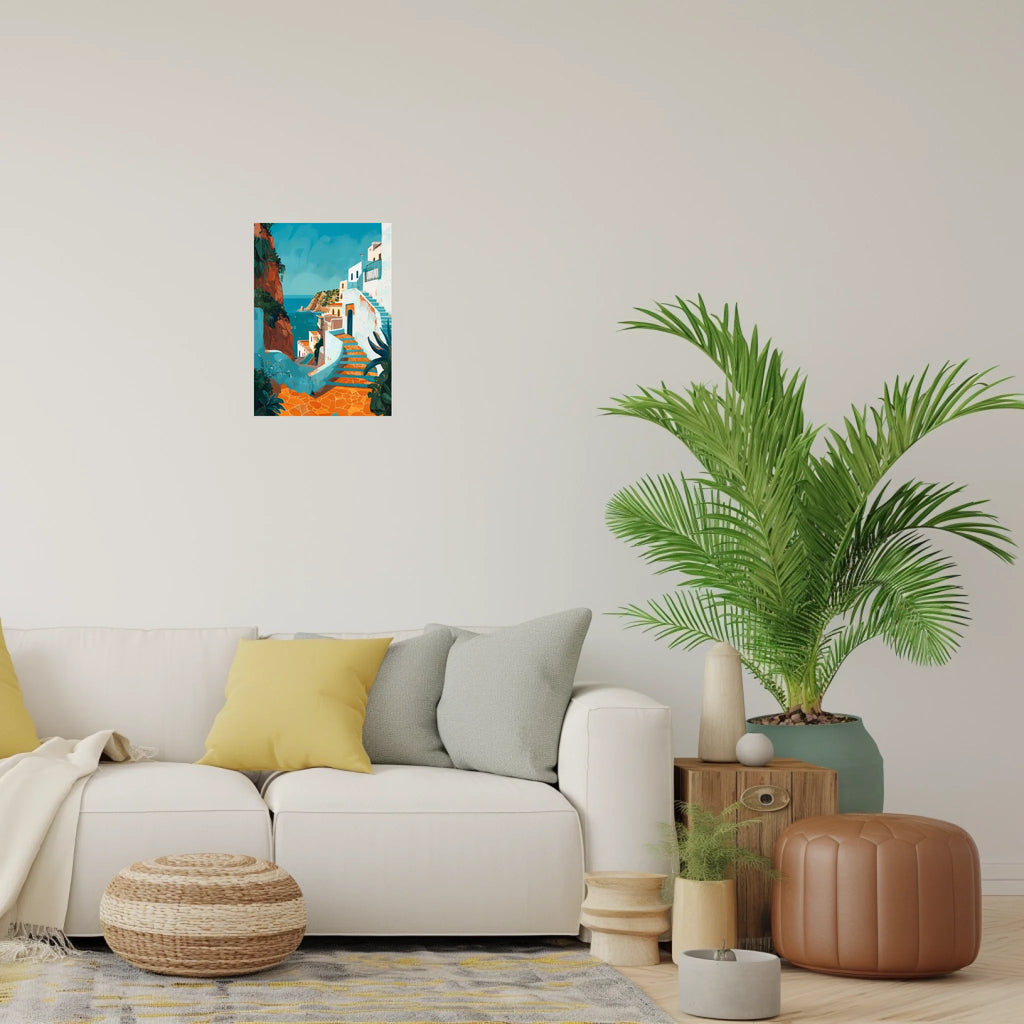 High-resolution visual of the Tanger wall art, shown either in a stylish interior setting or as a detailed product mockup.