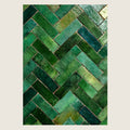 High-resolution visual of the Moroccan Zellige wall art, shown either in a stylish interior setting or as a detailed product mockup.