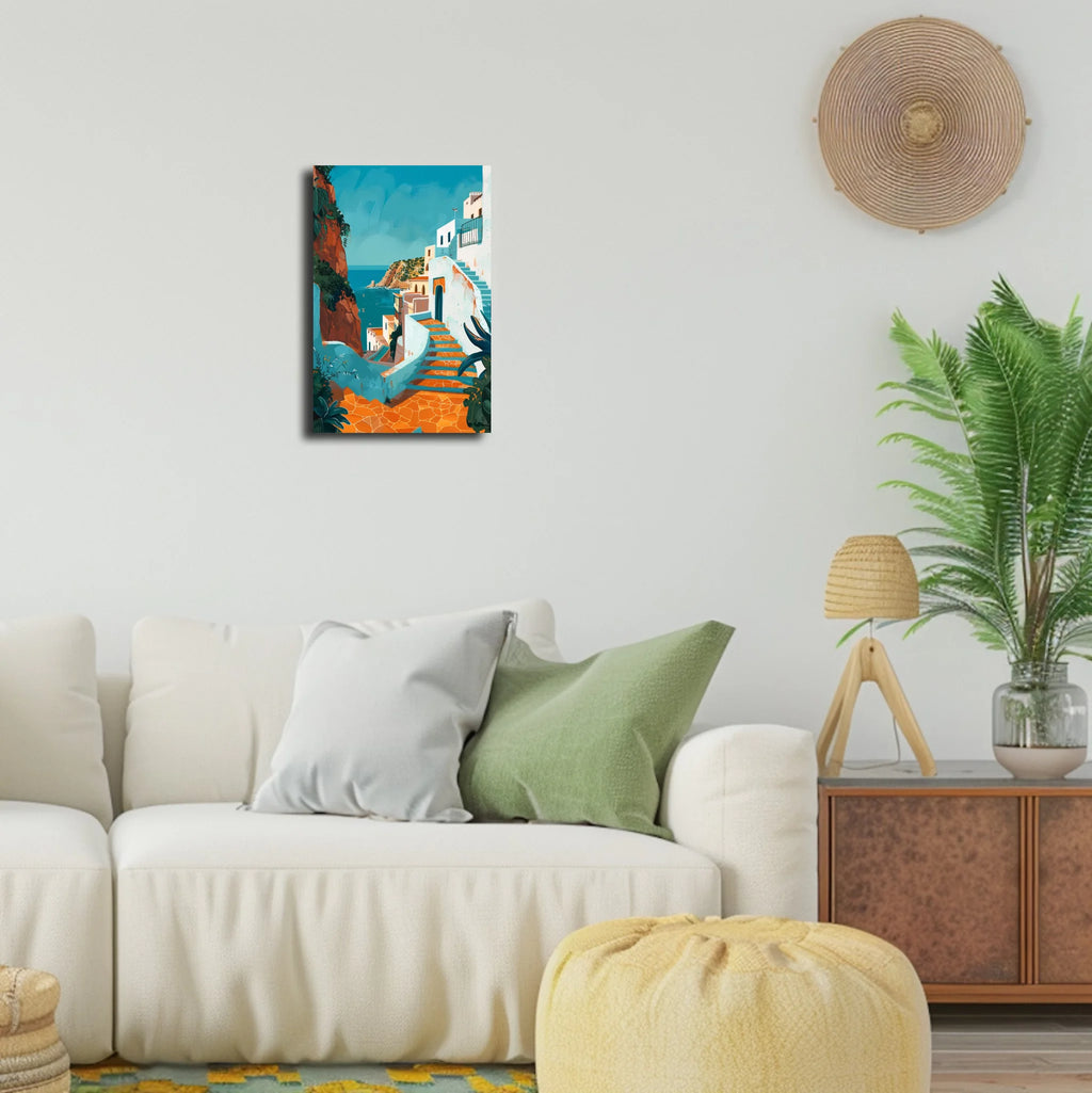 High-resolution visual of the Tanger wall art, shown either in a stylish interior setting or as a detailed product mockup.
