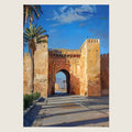 High-resolution visual of the Oujda wall art, shown either in a stylish interior setting or as a detailed product mockup.