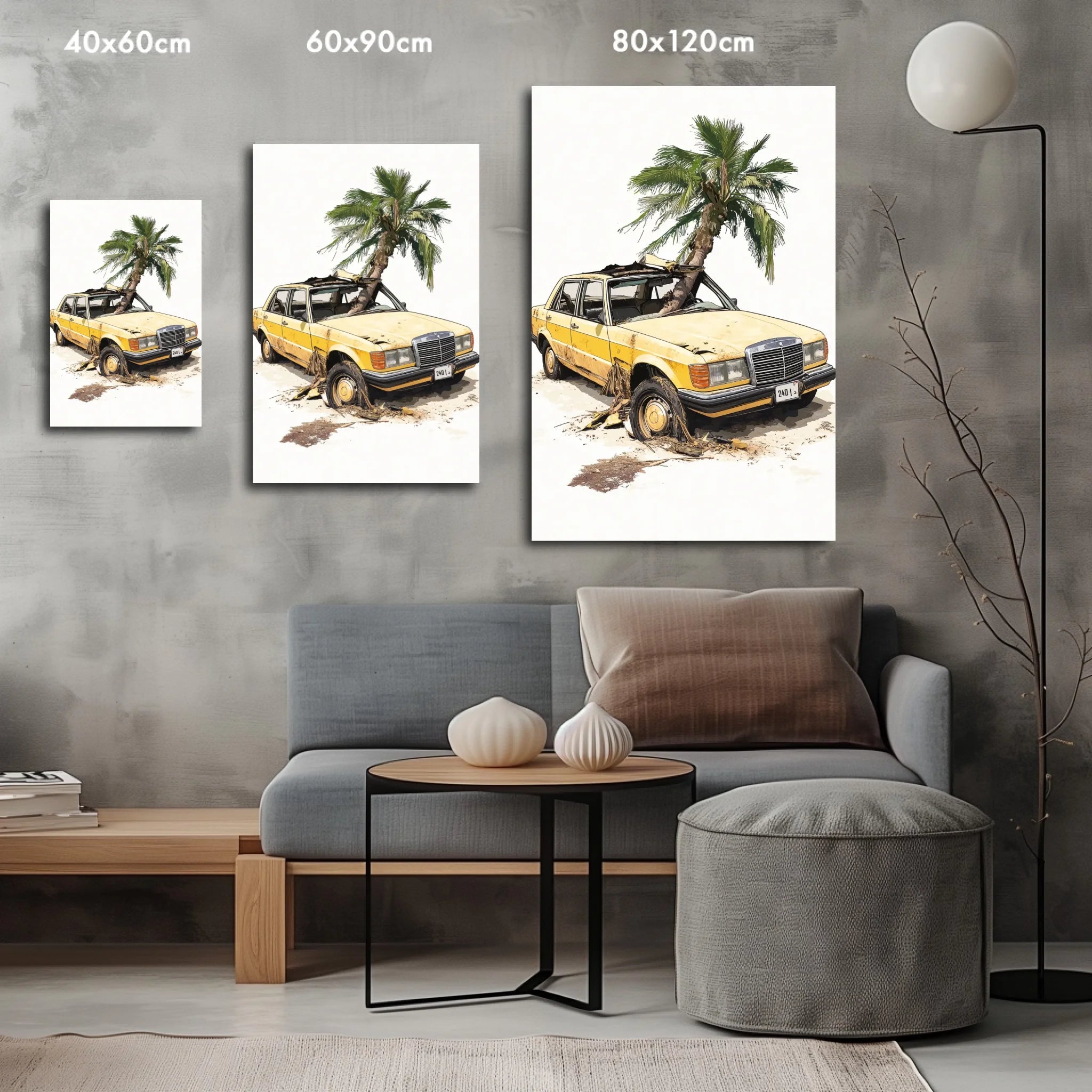 High-resolution visual of the Lizreb t3tal – Too Fast, Too Late wall art, shown either in a stylish interior setting or as a detailed product mockup.