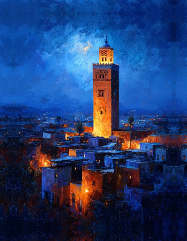 Marrakech - Koutoubia By Night