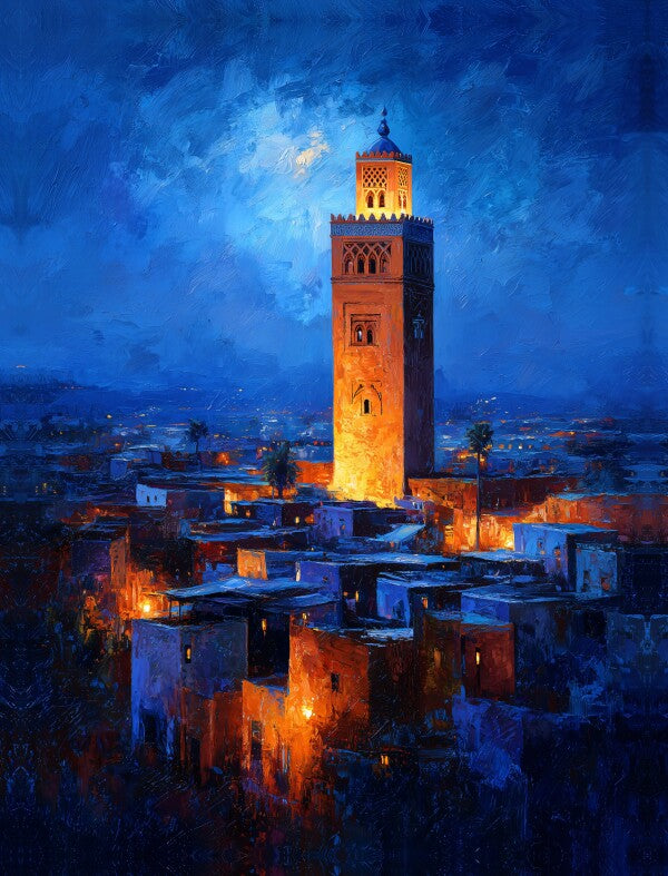 Marrakech - Koutoubia By Night